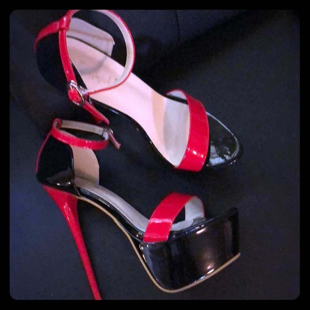 Red & blacks heels